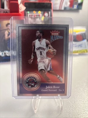 Fleer Platinum 2003-04 - Jalen Rose #44 Platinum/100 Foto 1 de 2