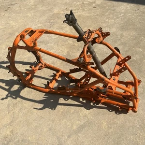 2004-2008 Yamaha YFZ450 frame straight yfz 450 04-08 carb Orange Bill Of Sale - Picture 1 of 19