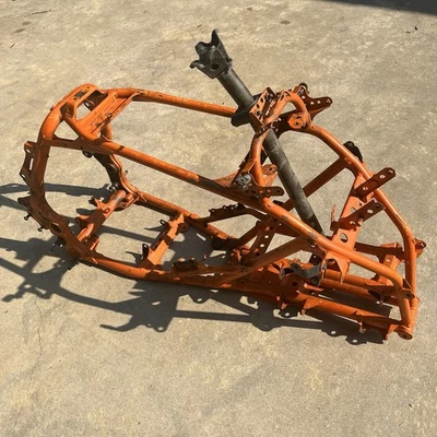 2004-2008 Yamaha YFZ450 frame straight yfz 450 04-08 carb Orange Bill Of Sale - Image 1 of 4