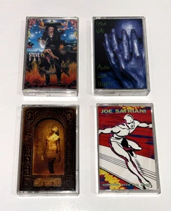 Steve Vai Joe Satriani Cassette Lot Passion And Warfare Surfing With The Alien - Imagen 1 de 10