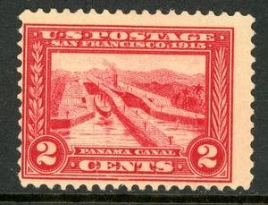USA 1913 Panama Pacific Expo 2¢ Carmine Sc 398 Perf 12 MNH J250 - Picture 1 of 6