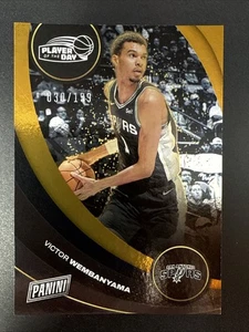 2024-25 Panini Player Of The Day Victor Wembanyama #40 Orange /199 - Bild 1 von 7