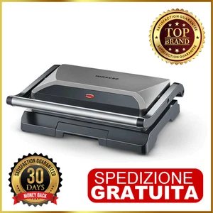 ✅Bistecchiera Elettrica 800W Grill Compatta Piastra Antiaderente Cottura Rapida✅ - Foto 1 di 6