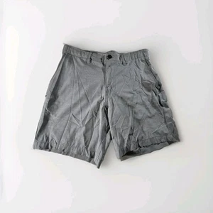 Maven Co-op Gray Golf Athletic Shorts Size 31 with 7” Inseam Flat Front - Picture 1 of 13