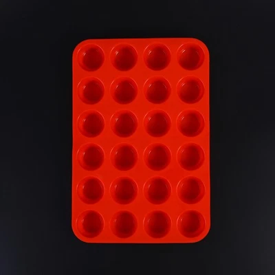 24 Tassen Backformen Silikon Cupcake Form Für Backen - Bild 1 von 4