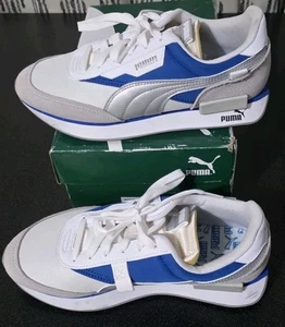 Zapatillas deportivas informales Puma Future Rider azul lapislázuli universitario para mujer 8 usadas en excelente estado - Imagen 1 de 6