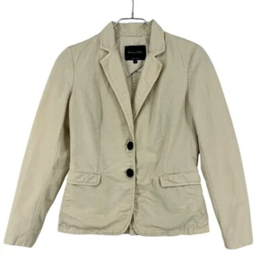 Massimo Dutti Slim Fit Blazer Jacket Ladies Size 38 - M - Picture 1 of 10