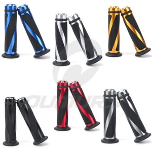 GEL MANILLAR EMPUÑADURAS MOTO 7/8" 22mm PARA SUZUKI Honda Kawasaki Ducati - Imagen 1 de 25