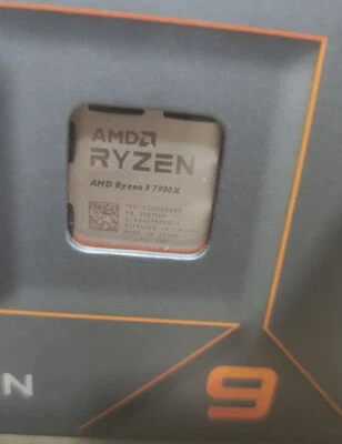 AMD Ryzen 9 7900X Socket 12-Core 170W Radeon Graphics AM5 Processor - Black - Image 1 of 3
