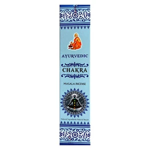 Ayurvedic incense sticks (CHAKRA) premium hand rolled sticks approx 15pcs - Picture 1 of 2