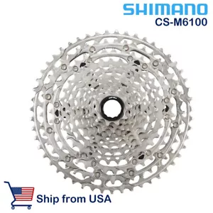 Shimano Deore CS M6100 12 speed Cassette 10 51t Micro Spline - Picture 1 of 2