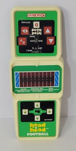 Coleco Electronic Head To Head Football Handheld Game VTG NOT WORKING No Battery - Picture 1 of 24