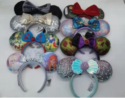 200 Styles Disney Parks Loungefly Mickey Magical Bow Minnie Mouse Ears Headband - Image 1 of 4