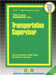 🔥🔥NEW Transportation Supervisor Exam Practice Passbook Civil Service Test - Bild 1 von 1