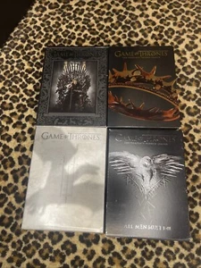 Game Of Thrones Seasons 1-4 DVD Bundle Lot Box Sets - Picture 1 of 5