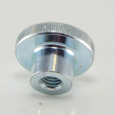 Rundmutter Rändelmutter hohe Form Raendelmuttern  verzinkt M4 - M8 DIN466 - Bild 1 von 4