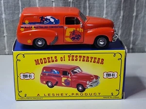 MATCHBOX MODELS OF YESTERYEAR CODE 2 1956 HOLDEN FJ VAN YHN01 CONVENTION PIECE - Picture 1 of 5