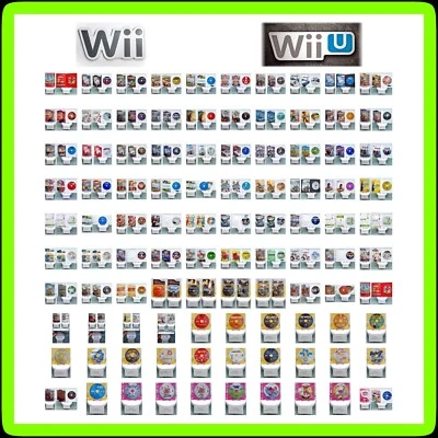🔥 HUGE LOT 🎮 Nintendo Wii & Wii U Videogames 💰 BUY 4 OR MORE & SAVE! ✅ TESTED - Image 1 of 4
