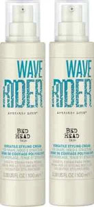 2x Tigi Bed Head Artistic Edit WAVE RIDER VERSATILE Styling Cream 100ml - Picture 1 of 8