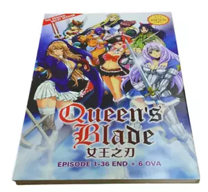 Anime DVD Queen's Blade Vol .1 -36 + OVA Complete TV Series English Dubbed - Picture 1 of 5