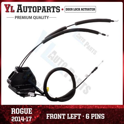 Front Left Driver Side Door Lock Latch Actuator for 14-19 Nissan Rogue* W/I-Key* - Image 1 of 4