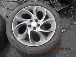 MG MG6 2011 17 INCH SINGLE ALLOY WHEEL WITH TYRE 215/50R17