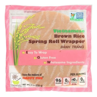 Star Anise Foods Spring Roll Wrapper Brown Rice Vietnamese - Image 1 of 2