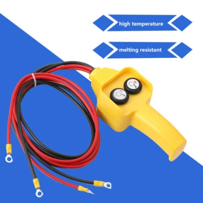 Winch Control Switch Winch Wired Controller Hand Control Assembly Push Button US - Image 1 of 4