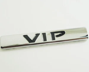 Car Badge VIP Metal Chrome Side for TEANA Pathfinder patrol GT-R Emblem Sticker - Bild 1 von 7