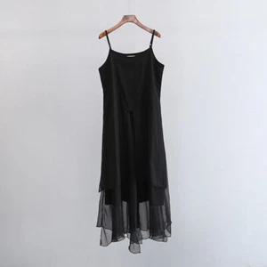 Women Long Maxi Sleeveless Slip Tank Cami Dress Beach Full Skirt Summer - Picture 1 of 14