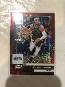 DEVONTE' GRAHAM 2022-23 Donruss Optic Red Choice Prizm #/88 SAN ANTONIO SPURS