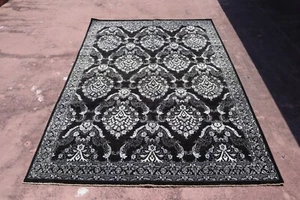 9'2" x 12'7" ft. Afghan Contemporary Hand Knotted Wool Vegetable Dye Area Rug - Picture 1 of 5