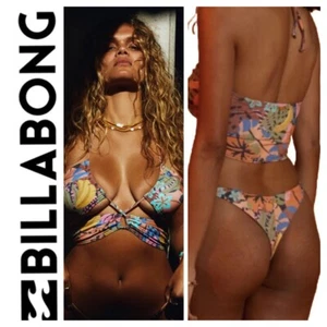 BNWT BILLABONG ITS NOW COOL MAMACITA KOKO CROP TOP & SKIMPY HIKE SET LARGE (12) - Picture 1 of 7