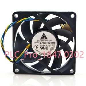 1PCS NEW Delta AFB0712VHB 0.55A 4-Pin 70x70x15mm CPU Cooling Fan Fast delivery - Picture 1 of 4