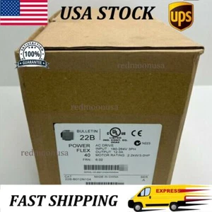 NUEVO AB 22B-B012N104 POWERFLEX40 Serie 3HP Controlador de CA 22BB012N104 EE. UU. Impuestos libres - Imagen 1 de 9