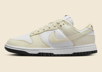 Nike Dunk Low LX 'Coconut Milk' White Black Cream DZ2710-100 Women's Size 6.5-11 - Image 1 of 4