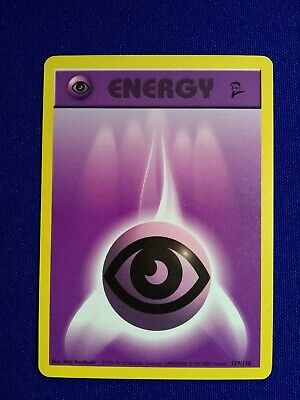 Pokemon TCG WotC Base Set 2 Psychic Energy #129 LP