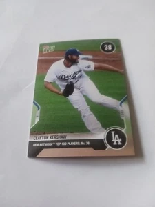 Topps Now MLB Network Top 100 2021 Clayton Kershaw, LA Dodgers, T-38 - Imagen 1 de 2