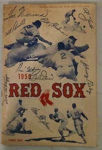 1950 Boston Red Sox vs Washington Senators Program Ted Williams/DiMaggio - Picture 1 of 17