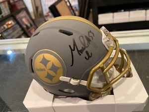 MAURKICE POUNCEY #53 PITTSBURGH STEELERS SIGNED MINI HELMET JSA #3 - Picture 1 of 2