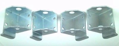 NEW 4 Corners ADJUSTABLE FEET HEAVY DUTY Levelator Leg Leveler BRACKETS ONLY  NC — 第 1/4 张图片