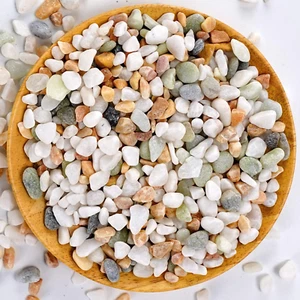 Mixed Color Decorative Rocks Stones Pebbles for Plants Garden Gravel White Rocks - Picture 1 of 8