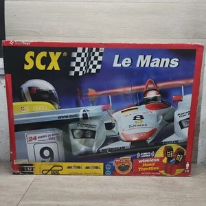 MINT 2000 SCX LE MANS FULL KIT 1:32 SCALE WIRELESS SLOT CAR SET FREE SHIPPING! - Picture 1 of 13