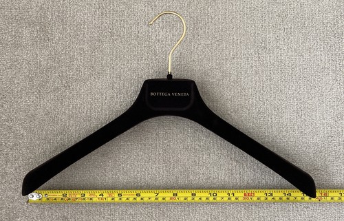 Bottega Veneta Appendiabiti Antiscivolo Marrone 38 cm Nuovo