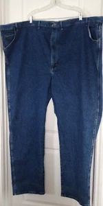 Neu mit Etikett Wrangler Rugged Wear Herrenjeans Hose Größe 62 x 34 normal gerade blau Denim - Bild 1 von 15