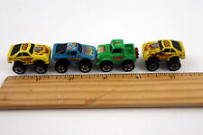 Vintage Galoob Micro Machines - Lot of 4 Road Champs Monster Wheels Vehicles