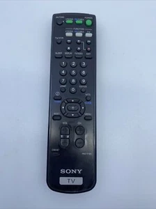 Sony RM-Y165 OEM Original TV Television Replacement Remote Control Tested Black - Picture 1 of 3