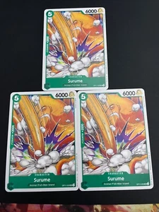 Juego de cartas coleccionables One Piece TCG OP11 OP11-032 Surume X3 - Imagen 1 de 4