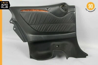 06-09 Panel de puerta trasero izquierdo lado del conductor negro Mercedes W209 CLK550 CLK500  Foto 1 de 4