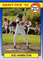 1992 Front Row Draft Picks Joe Hamilton #35 Boston Red Sox
